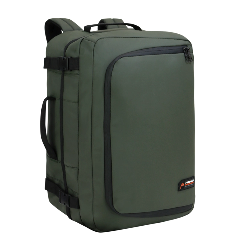 MOCHILA DE VIAJE TRAVELER ENGOMADA NEW REVERSE VERDE HEAD - 1