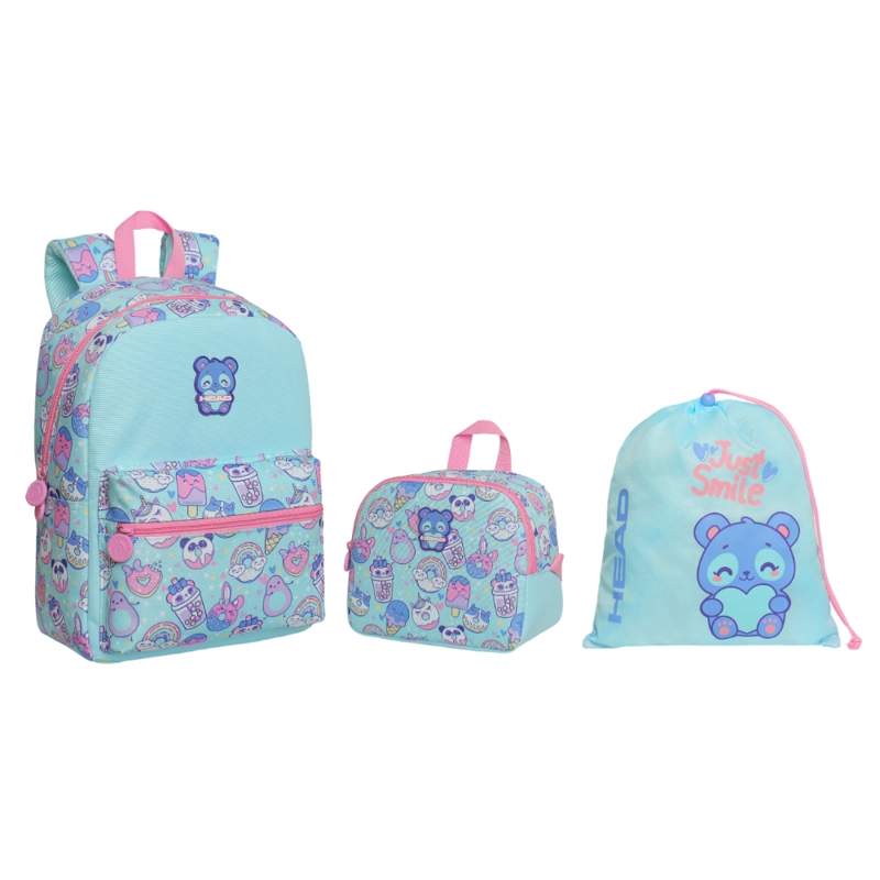 PACK KIDS NIÑA (X3) SWEET CANDY MENTA HEAD - 1
