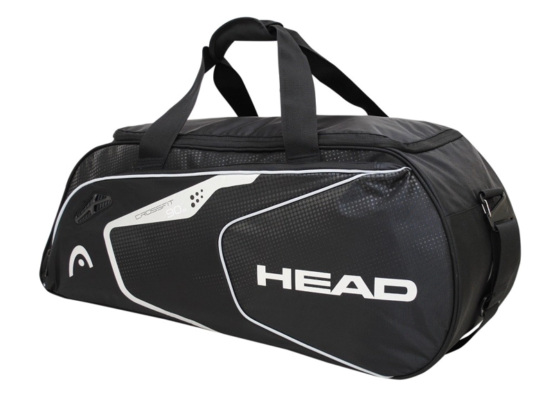 BOLSO DEPORTIVO CROSSFIT 90 M NEGRO PLATA HEAD - 1