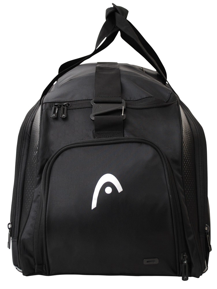 BOLSO DEPORTIVO CROSSFIT 90 M NEGRO PLATA HEAD - 3