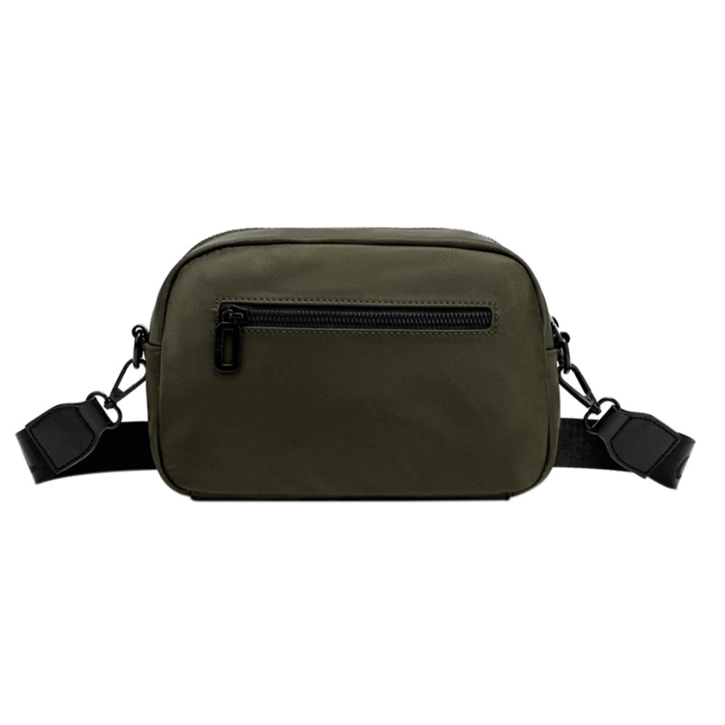 CARTERA BANDOLERA PEQUEÑA EVA VERDE MILITAR CALU - 6