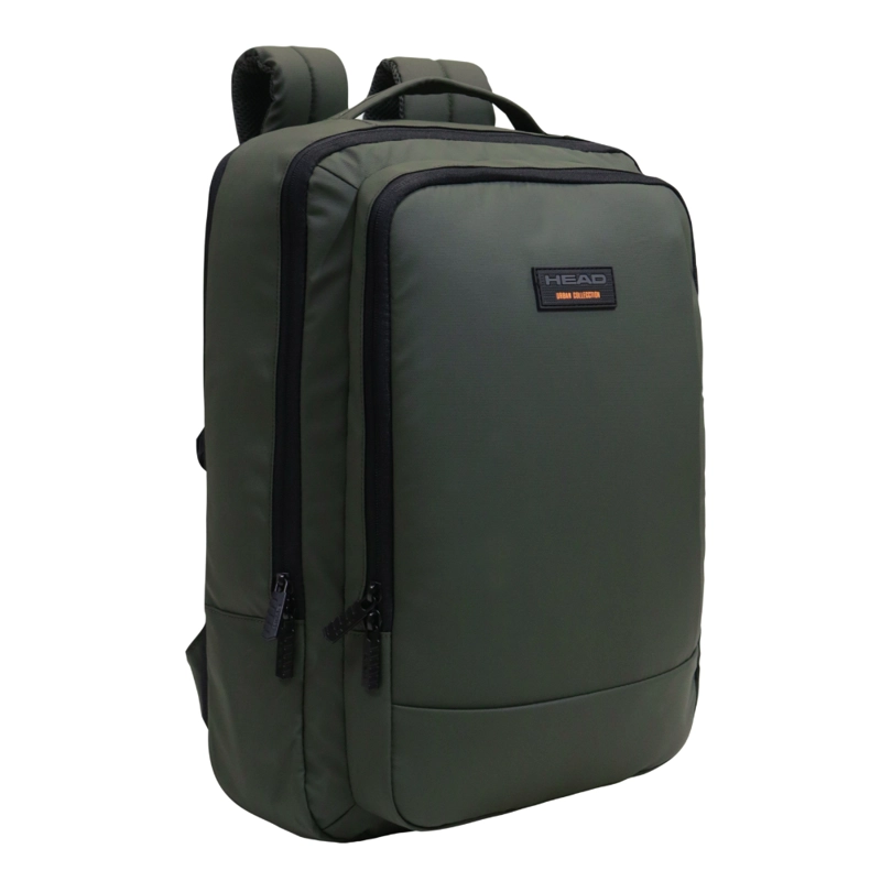 MOCHILA EJECUTIVA EXPANDIBLE TRIP REVERSE VERDE MILITAR HEAD - 1