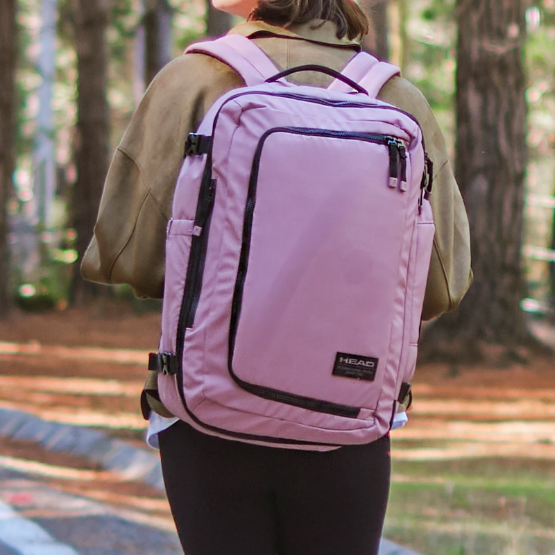 MOCHILA DE VIAJE AROUND REVERSE MALVA CALIDAD HEAD - 9