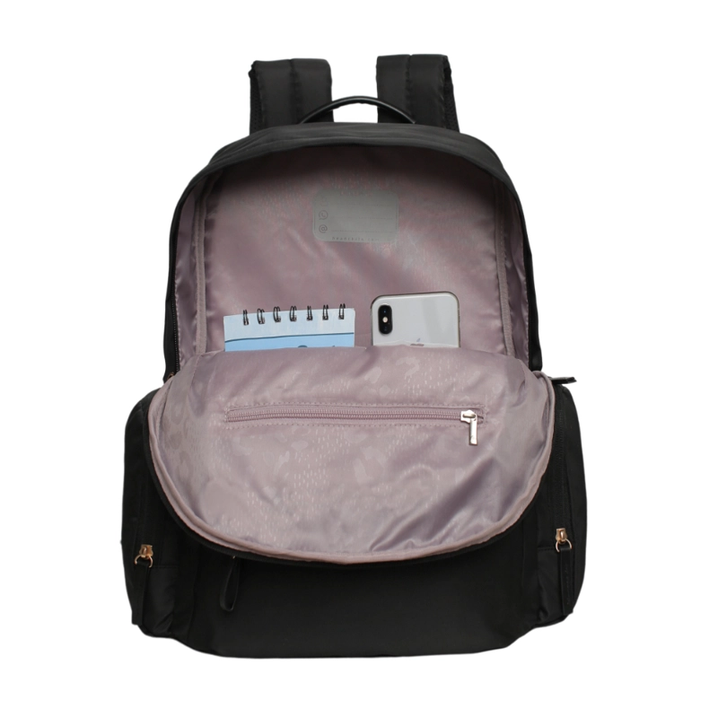 MOCHILA EJECUTIVA MUJER SCALA NEGRA HEAD - 4