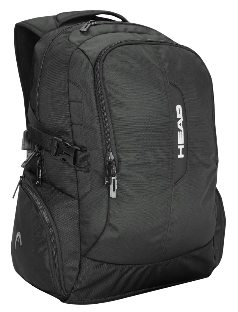 MOCHILA PORTA LAPTOP TITAN USB NEGRA HEAD - 1
