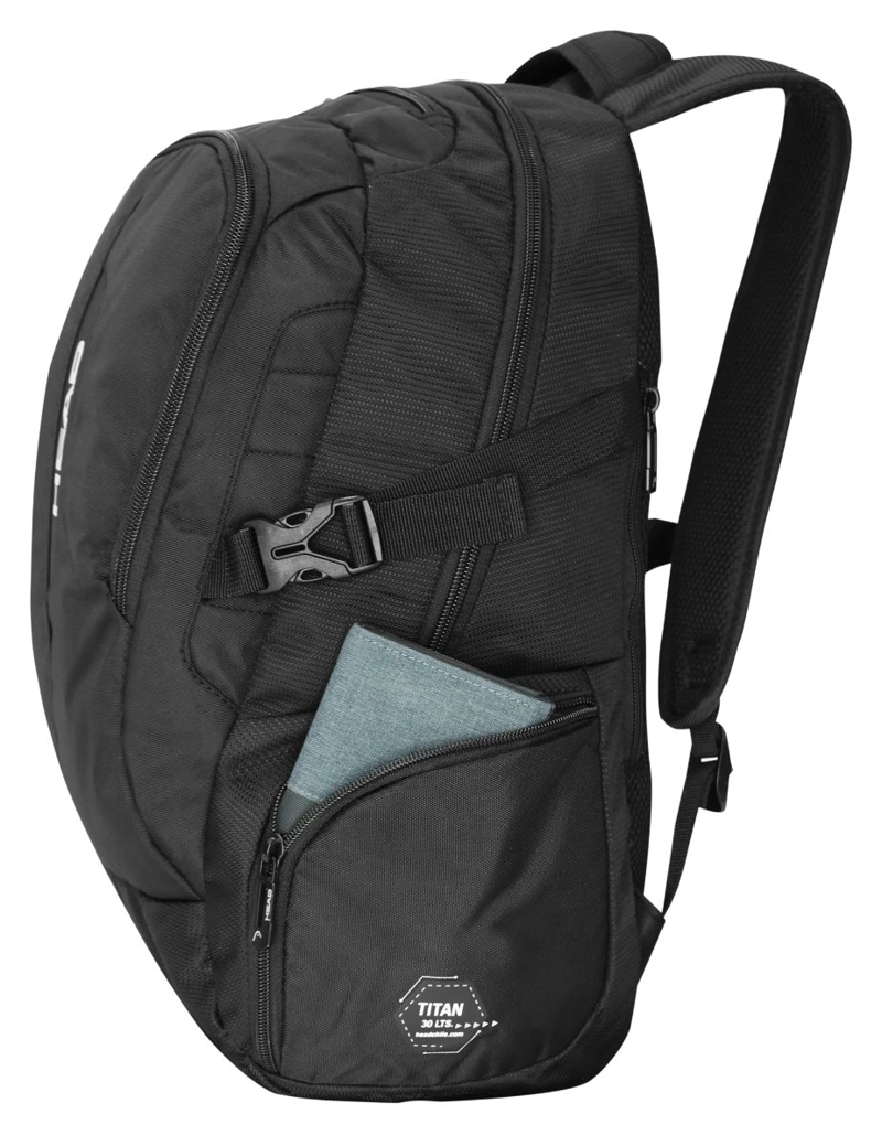 MOCHILA PORTA LAPTOP TITAN USB NEGRA HEAD - 7