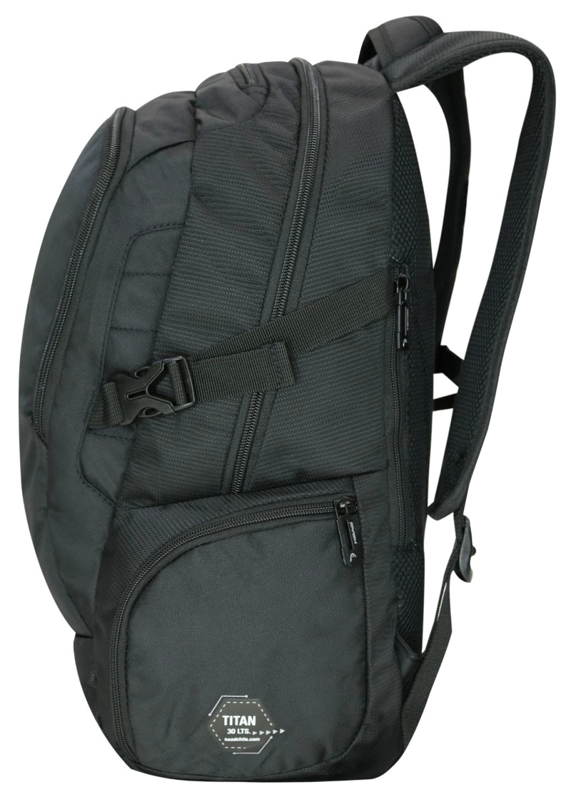 MOCHILA PORTA LAPTOP TITAN USB NEGRA HEAD - 9