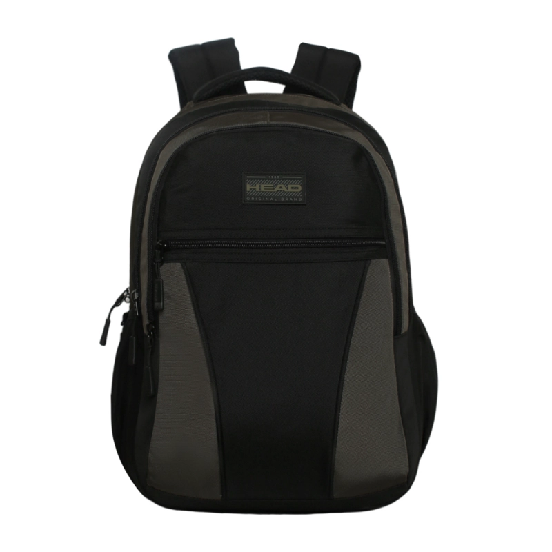 MOCHILA NOTEBOOK CAMRY VERDE MILITAR NEGRO HEAD - 6