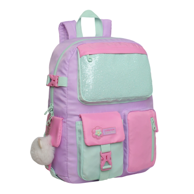 MOCHILA MUJER KAWAII FUSION COLOR BLOCK PASTEL HEAD - 1