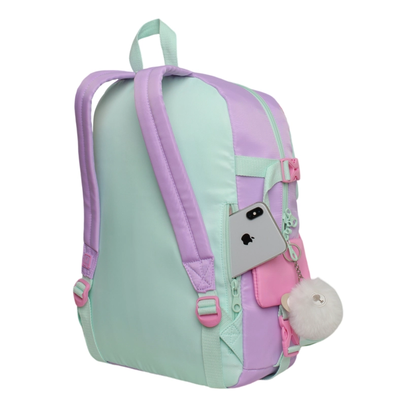 MOCHILA MUJER KAWAII FUSION COLOR BLOCK PASTEL HEAD - 4