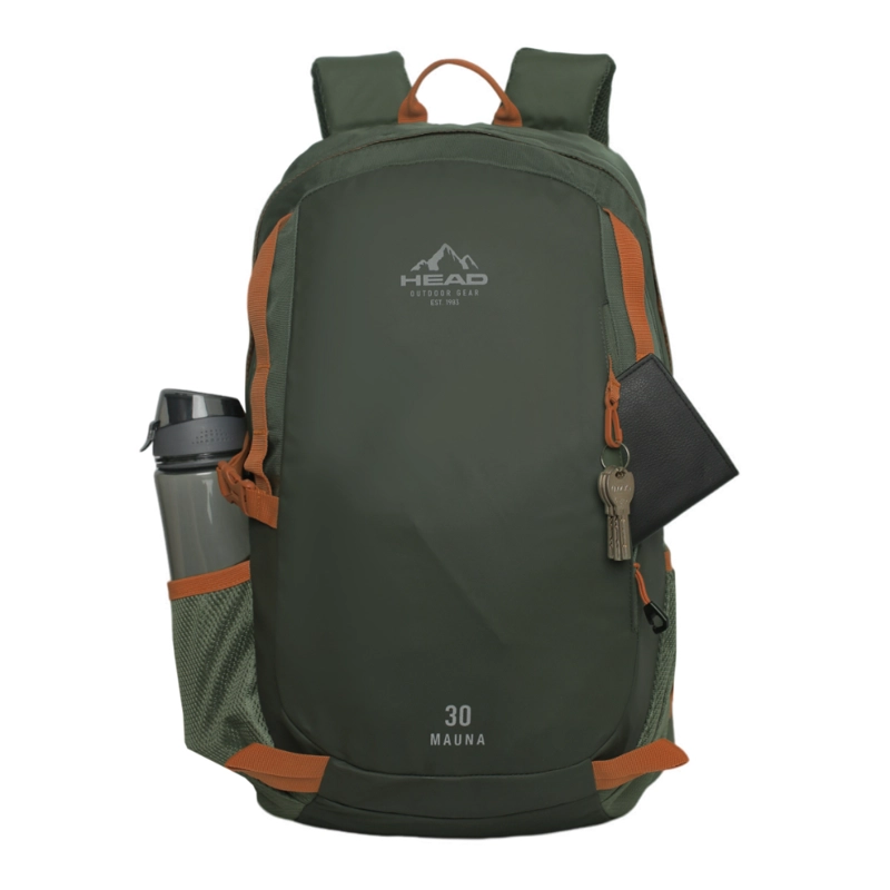 MOCHILA OUTDOOR CAMPING MAUNA 30L VERDE HEAD - 2