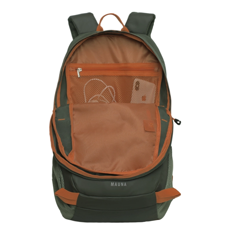 MOCHILA OUTDOOR CAMPING MAUNA 30L VERDE HEAD - 3