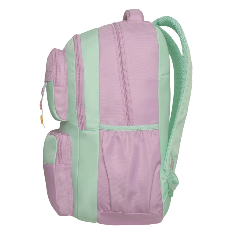 MOCHILA MUJER KAWAII TWIST BLOCK MENTA HEAD - 4