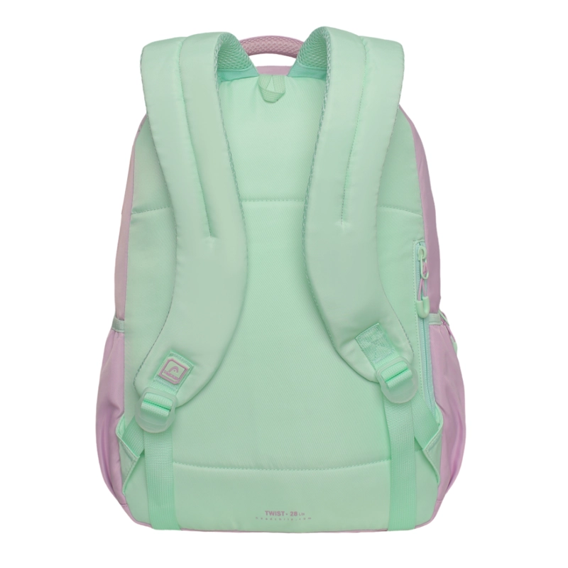 MOCHILA MUJER KAWAII TWIST BLOCK MENTA HEAD - 5