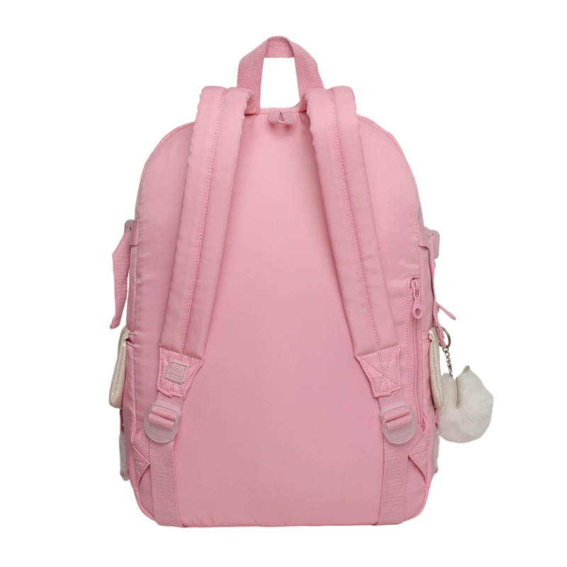 MOCHILA MUJER KAWAII FUSION GLITTER ROSADO HEAD - 6