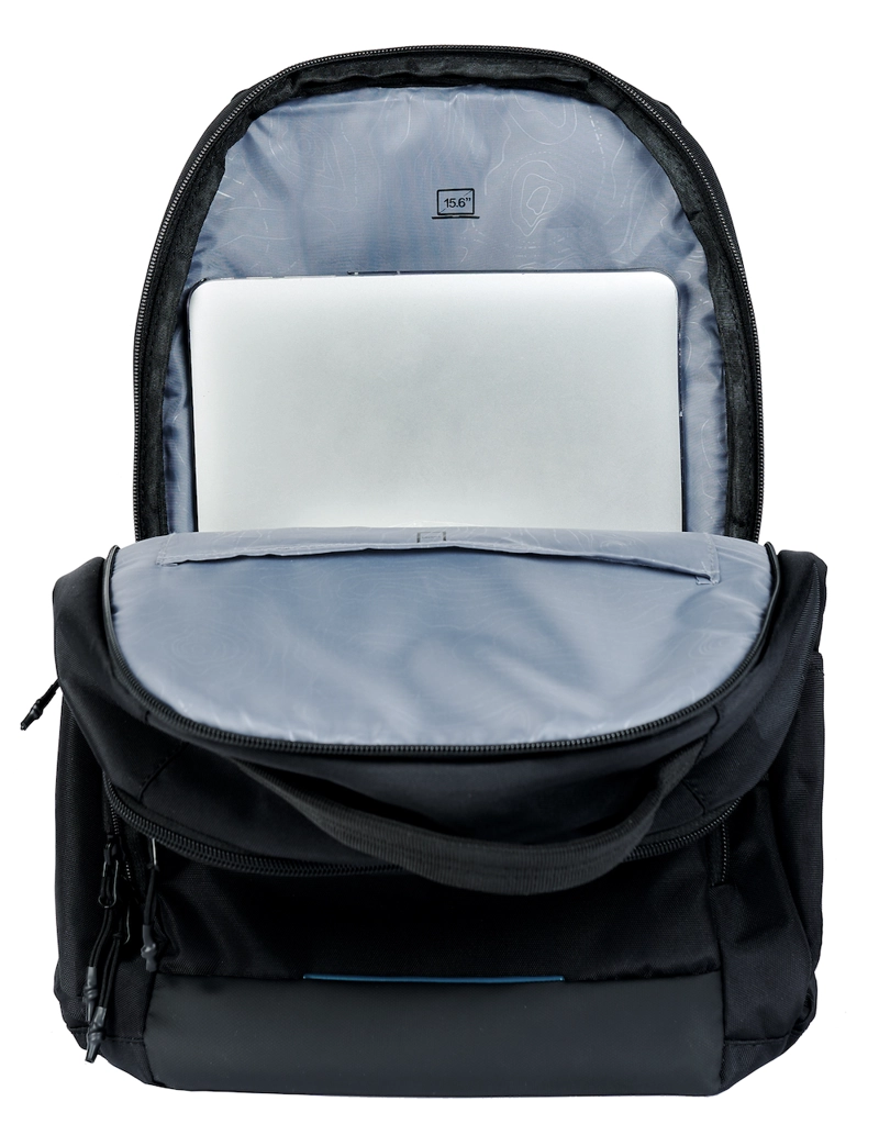 MOCHILA COMPUTACION CONCEPT NEGRO AZUL HEAD - 4