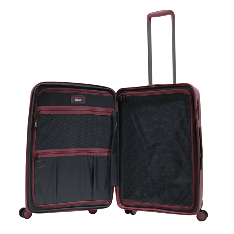 MALETA ARUBA M EXPANDIBLE TSA MALVA ANTIRAYADO HEAD - 3