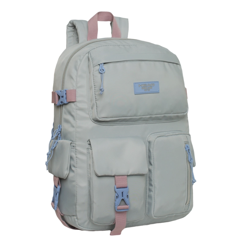 MOCHILA MUJER KAWAII ESCALADE CELESTE AZUL HEAD - 1