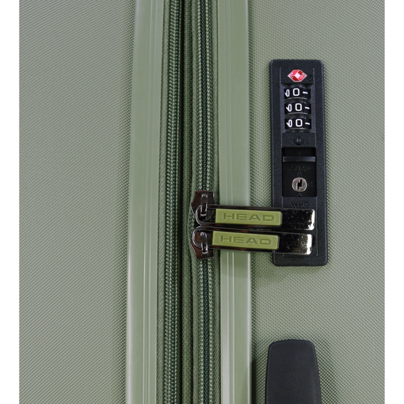 MALETA TORONTO M EXPANDIBLE Y TSA VERDE OLIVO HEAD - 5