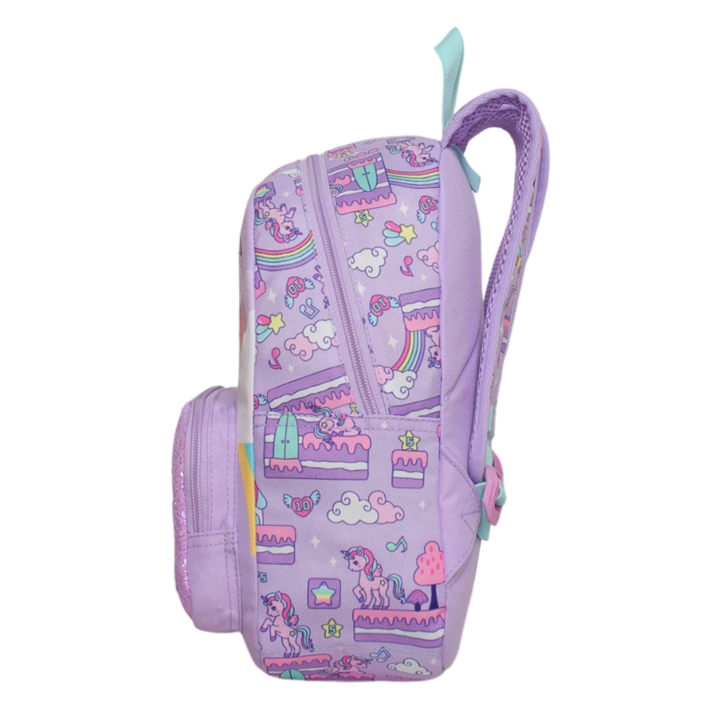 MOCHILA INFANTIL NIÑA POP UNICORNIO LILA HEAD - 4