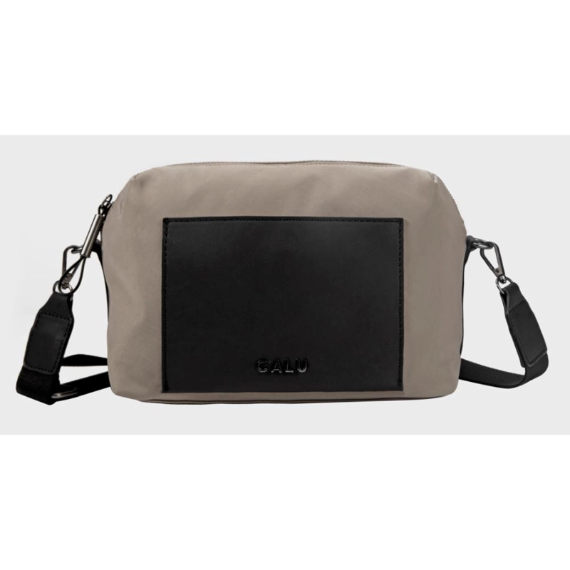 CARTERA BANDOLERA CRUZADA MUJER FIONA BEIGE CALU - 2