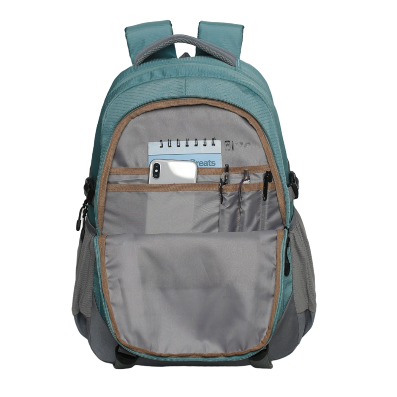 MOCHILA STELVIO OUTDOOR LOOK CELESTE HEAD - 3