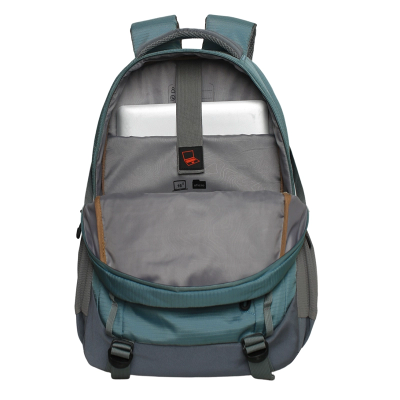 MOCHILA STELVIO OUTDOOR LOOK CELESTE HEAD - 4