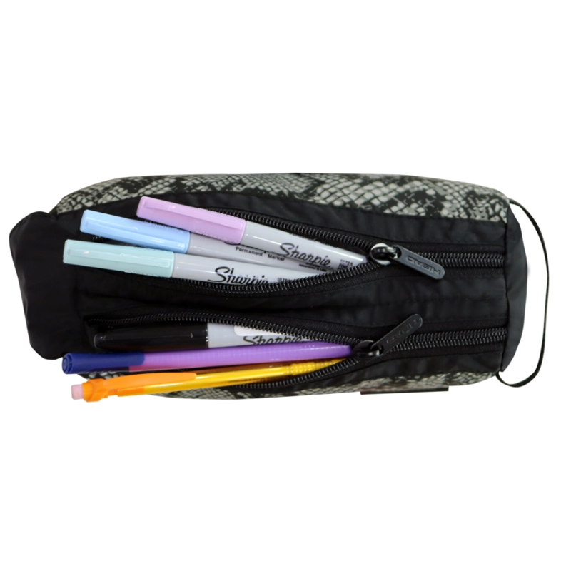 ESTUCHE LAPICERO CRONOS PITON NEGRO HEAD - 2