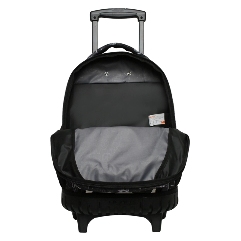 MOCHILA CON RUEDAS INFANTIL NEW KODIAC PELOTA NEGRO HEAD - 2
