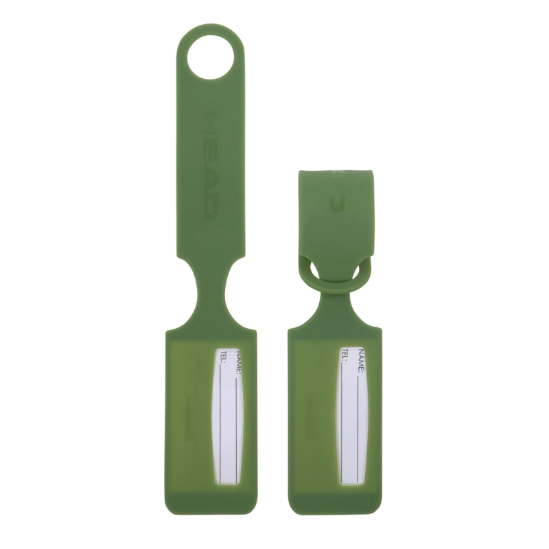 TAG IDENTIFICADOR ETIQUETA DE MALETA TRAVEL ID VERDE HEAD - 2