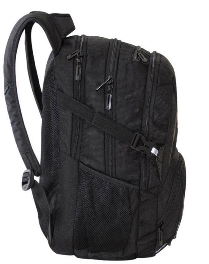 MOCHILA PORTA LAPTOP SAHARA NEGRO PLATA HEAD - 3