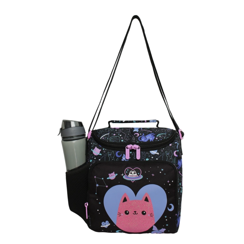 LONCHERA TE RMICA MUJER SNACK SPACE CAT NEGRO HEAD - 6