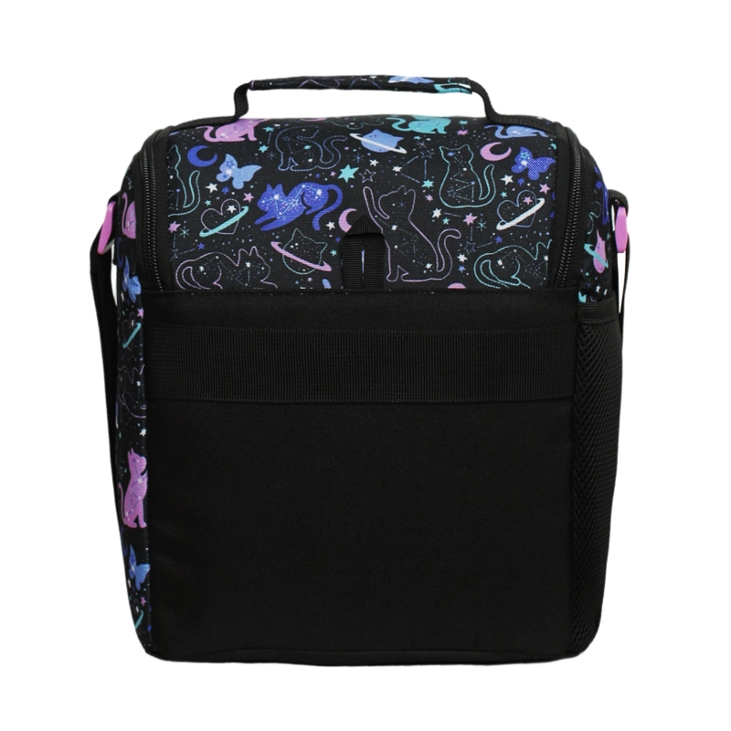 LONCHERA TE RMICA MUJER SNACK SPACE CAT NEGRO HEAD - 7