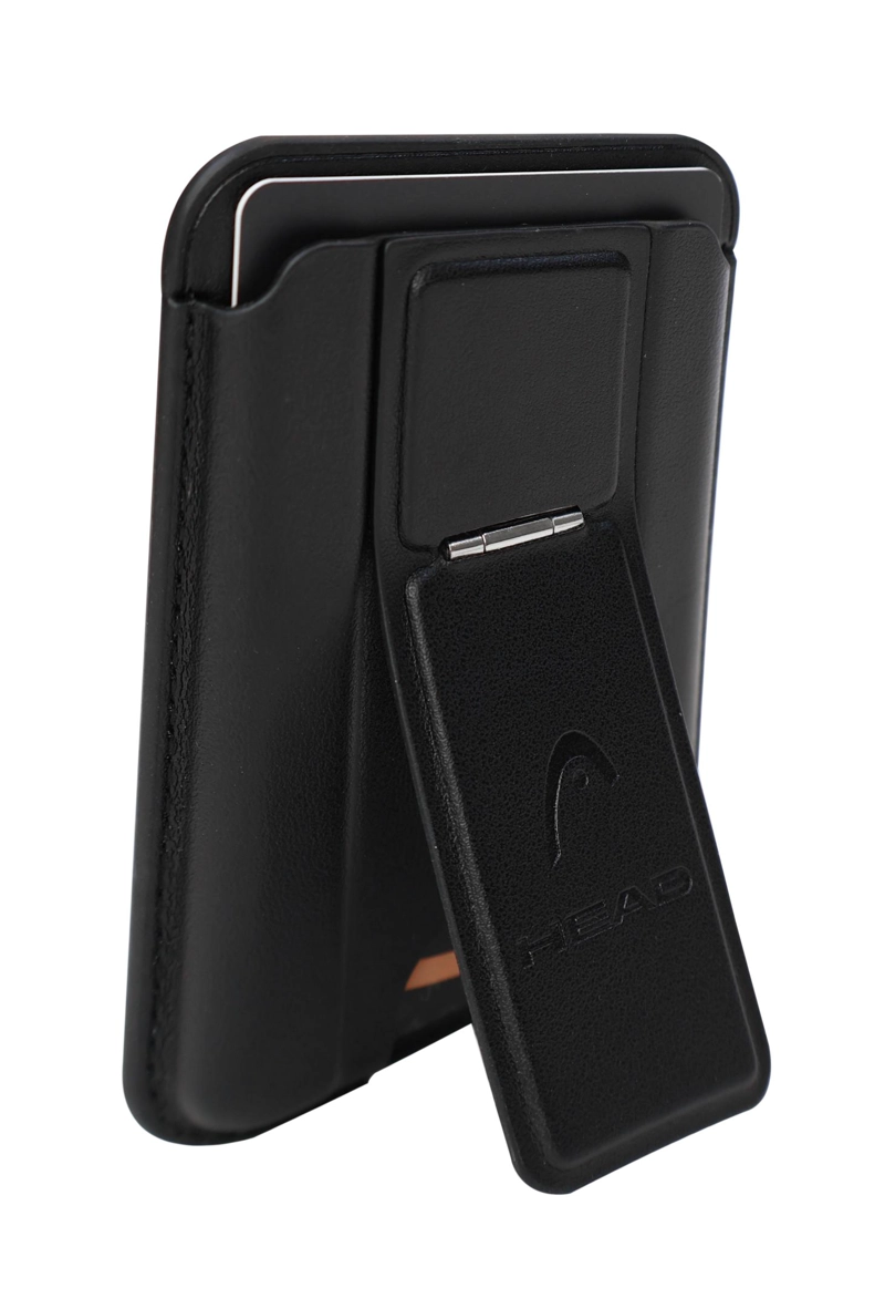 BILLETERA TARJETERO MAGNE TICO MAGSAFE CAYMAN NEGRO HEAD - 3