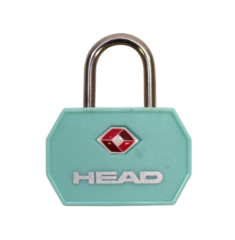 CANDADO TSA CON LLAVE MENTA HEAD - 1