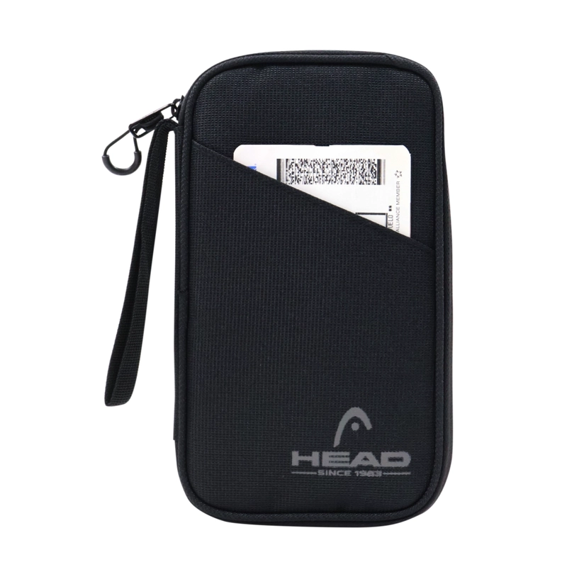 PORTA PASAPORTE ORGANIZADOR DOCUMENTOS MILES NEGRO HEAD - 2