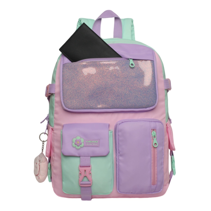 MOCHILA MUJER KAWAII FUSION BLOCK PASTEL HEAD - 2