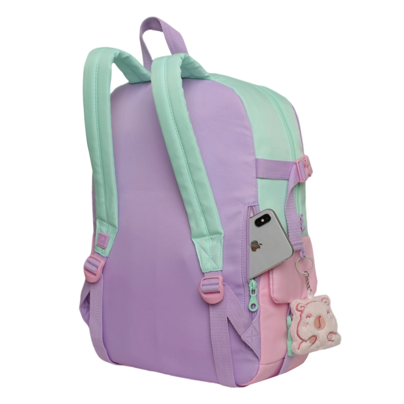 MOCHILA MUJER KAWAII FUSION BLOCK PASTEL HEAD - 4