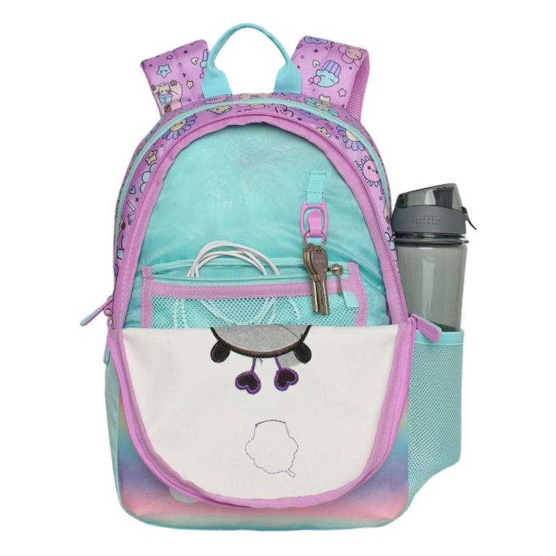 MOCHILA INFANTIL NIÑA BIONICA CAPIBARA MORADO HEAD - 2
