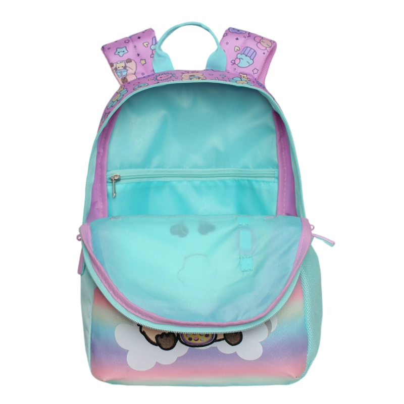 MOCHILA INFANTIL NIÑA BIONICA CAPIBARA MORADO HEAD - 3