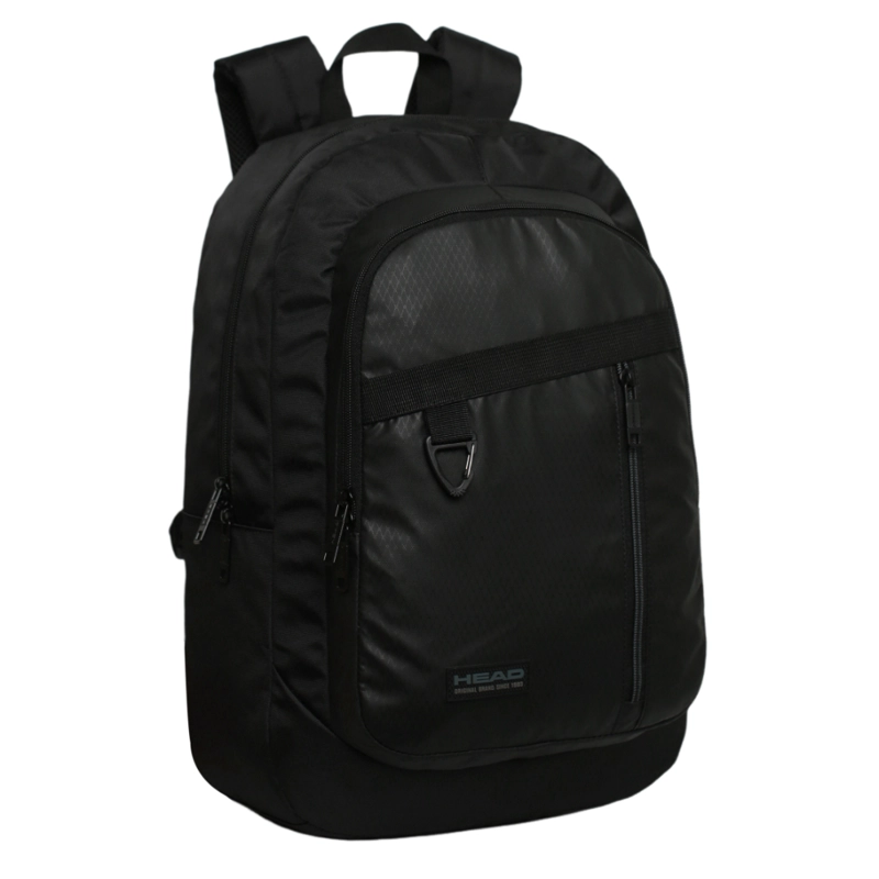 MOCHILA RAM GANCHO REVERSE ROMBOS NEGRO HEAD - 1