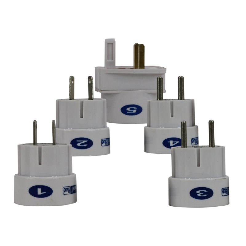 MULTI ADAPTADORES DE ENCHUFE VIAJE TRAVEL BLUE HEAD - 1