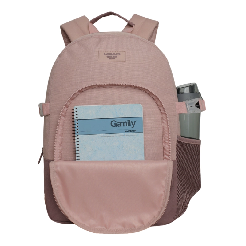 MOCHILA COMPACTA MUJER DIVA BLOCK ROSADO HEAD - 2