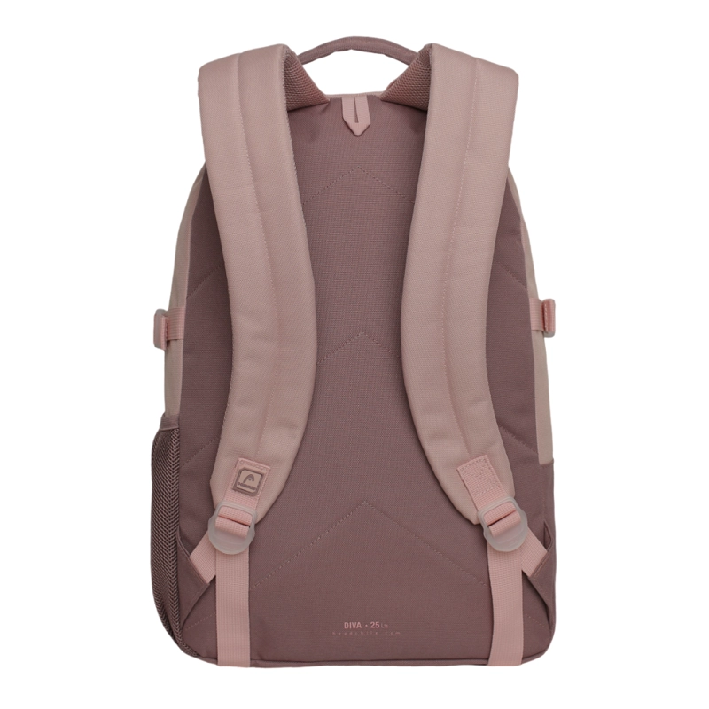 MOCHILA COMPACTA MUJER DIVA BLOCK ROSADO HEAD - 5