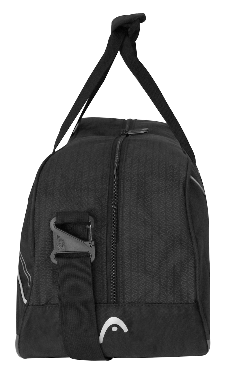 BOLSO DEPORTIVO NEW COMBAT 35 NEGRO PLATA HEAD - 5