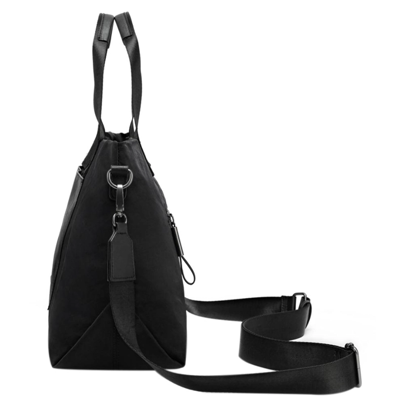CARTERA GRAN TAMAÑO DOBLE ASA JESU NEGRO CALU - 5