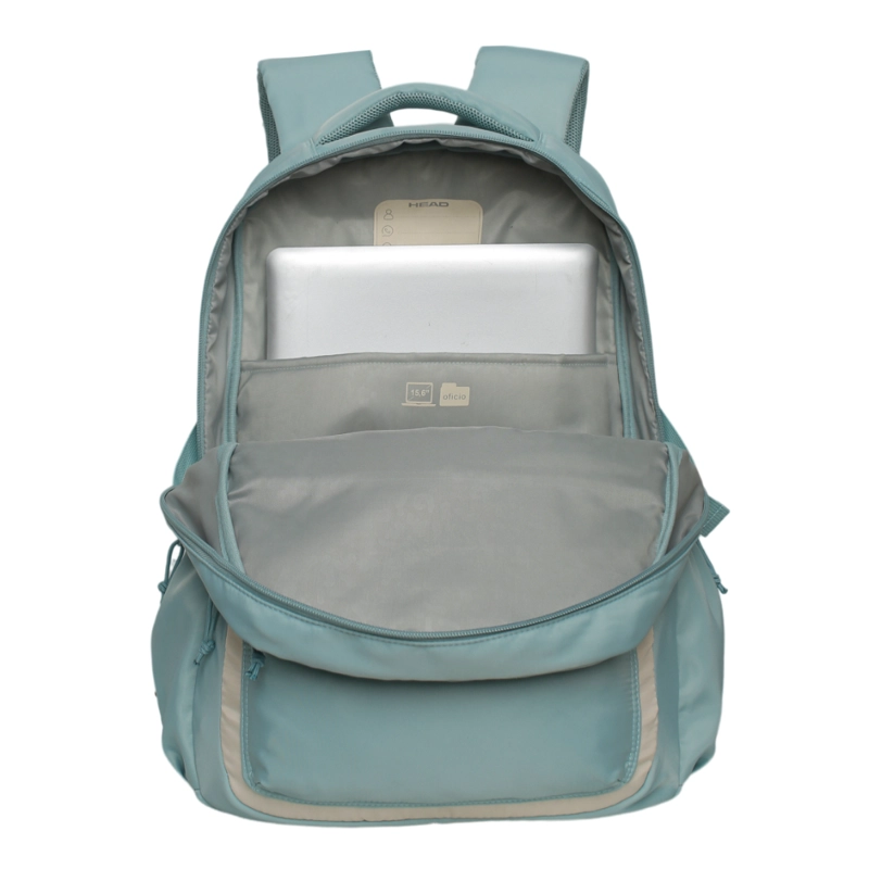 MOCHILA MUJER QASHQAI COLOR BLOCK MENTA HEAD - 3