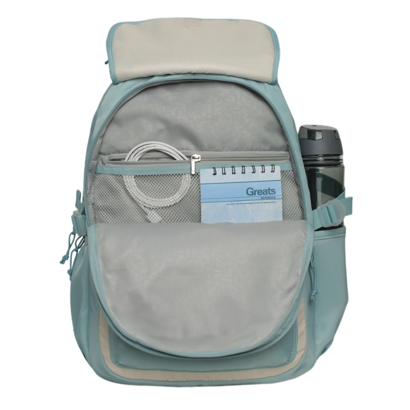 MOCHILA MUJER QASHQAI COLOR BLOCK MENTA HEAD - 4