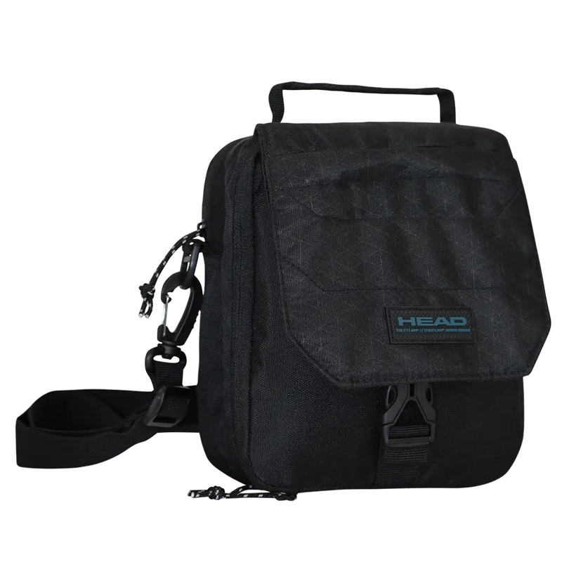 BOLSO PORTA DOCUMENTOS BOXING ROMBOS NEGRO HEAD - 1