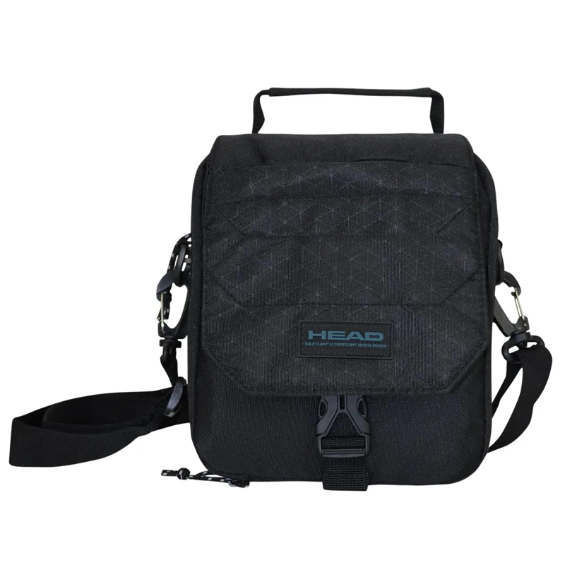 BOLSO PORTA DOCUMENTOS BOXING ROMBOS NEGRO HEAD - 2
